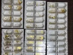 ネイルパーツまとめ売り　11ケース