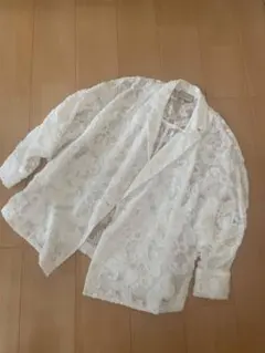 美品レースジャケットドルマンスリーブアローズNobleトゥモローのサムネイル