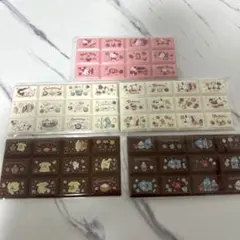 サンリオ　ちょこぶろっくしーる　5枚まとめ売り