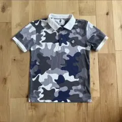A BATHING APE カモフラ ポロシャツ ブルー - メルカリ