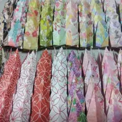 和柄折り鶴　折り鶴　和柄　100羽