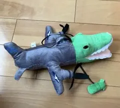 イタリアンブレインロット ボンバルディーロクロコディロ ぬいぐるみ ワニ 飛行機