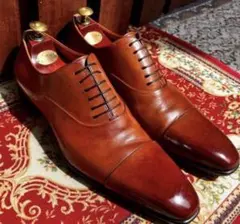 MAGNANNI◇サイズ40◇ストレートチップ◇ダークグリーン オパンケ