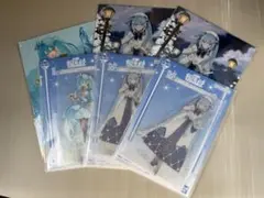 一番くじ　雪ミク　2020 2021 アクスタ　ポスター