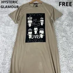 HYSTERIC GLAMOUR ヒステリックグラマー ワンピース FREE