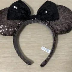 ミッキー耳カチューシャ ブラウン ブラック
