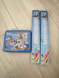 ディズニーアンバサダーホテル　 歯ブラシ&アメニティ缶