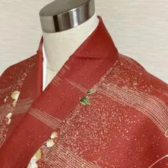 KA2010 洗える着物 小紋 身丈163cm ポリエステル 化繊