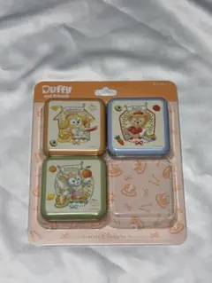 ダッフィー&フレンズ キャンディ缶 3個セット