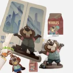 ズートピア カフェ ニブルス nibbles フィギュア チャーム ガチャ