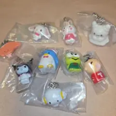 サンリオキャラクターズ　めじるしアクセサリー　9個セット