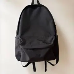 無印良品 肩の負担を軽くする 撥水リュックサック 男女兼用 黒