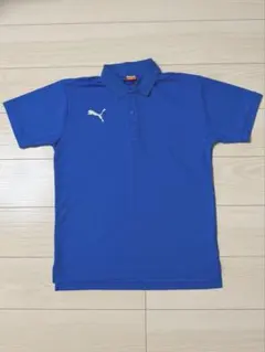 PUMA ポロシャツ ブルー メンズ Mサイズ