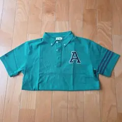 adidas グリーン ポロシャツ L