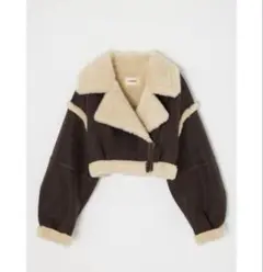 throw by sly フライトボアジャケット　新木優子さん着用