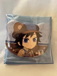 冨岡義勇　鬼滅の刃　缶バッジ　秋　まつり　祭り　クマ　ufotable