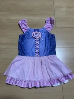 ラプンツェルワンピース水着 110cm