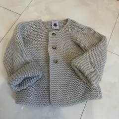 プチバトー　ウールコットンカーディガン　フランス　ベビー服　赤ちゃん　新生児