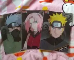 ナルト　クリアファイル　3枚セット