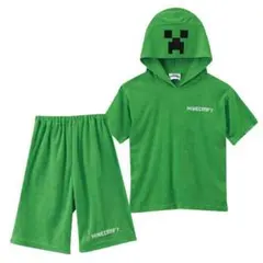 140サイズ マインクラフト マイクラ クリーパー 半袖パジャマ 新品