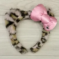 USJ ハローキティレオパード柄カチューシャ