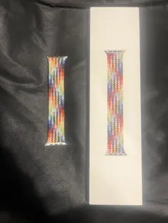 純正 Apple Watch 44mm サイズ4 ソロループ レインボー