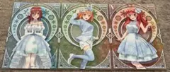 五等分の花嫁 中野三玖 中野四葉中野五月アクリルボード