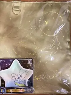 Disney ハッピーくじ　トートバッグ　スタープレート　セット　ピーターパン