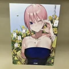 中野一花　ポストカード　五等分の花嫁　コミックマーケット　コミケ　イラストカード