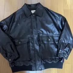 JaVa. 合成皮革ジャケット Mサイズ