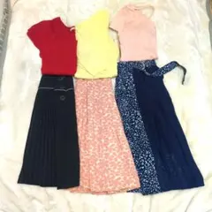 【新品あり】6点セット〝春夏〟きれいめコーデ売り Mサイズ中心レディース服