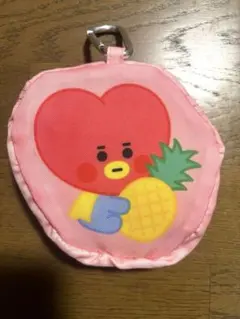 BT21 TATA エコバッグ カラビナ付のサムネイル