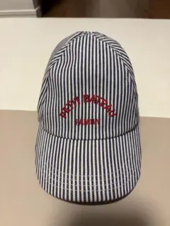 PETIT BATEAU プチバト－　キャップ　帽子　ストライプ柄　2歳　3歳のサムネイル