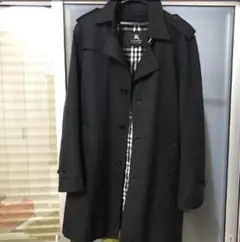 Burberry Black Label ブラック トレンチコート XL