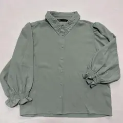 ZARA パステルカラーブラウス