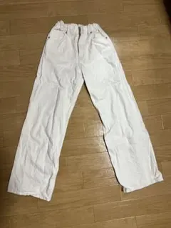 ZARA ホワイトデニム