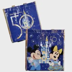【新品未使用】フロリダディズニー 50周年限定 ショッピングバッグ エコバッグのサムネイル