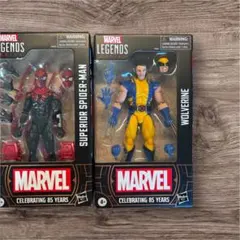 マーベルレジェンド 85周年記念 ウルヴァリン、スパイダーマン