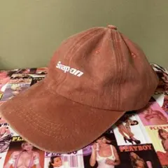 Snap-on 赤茶 スナップオン キャップ 帽子 コットンのサムネイル