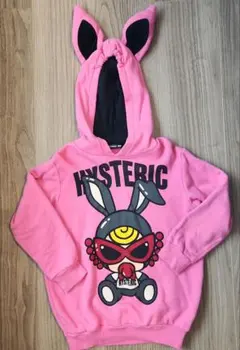 【ヒスミニ】耳つきバニーちゃんトレーナー(１０５cm)