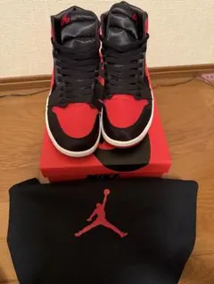NIKE Air Jordan 1 サテンブレッド　箱あり