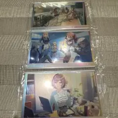 学園アイドルマスター 学マス ウエハース2 サポートカード3枚セット