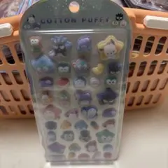 COTTON PUFFY サンリオ立体シール 40枚