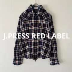 J.PRESS RED LABEL チェック柄長袖シャツ ZIPのサムネイル