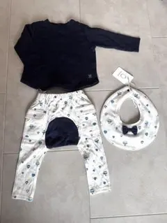 【新品】Haruulala ハルウララ 出産祝い トップスボトムススタイ