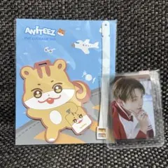 ATEEZ ANITEEZ ホンジュン　ラゲージタグ　トレカ付き