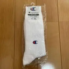 Champion ホワイトリブソックス 26-28cm