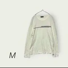 COMME CA ISM ロンT 長袖カットソー ホワイト Mサイズ A555のサムネイル