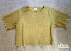 ollun kushu kushu mellow tops ピスタチオ