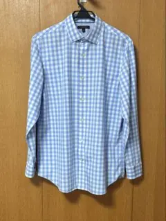 BANANA REPUBLIC 長袖シャツ ノンアイロン スリムフィット L